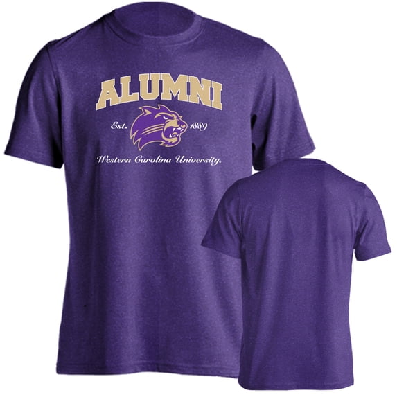 Western Carolina University Catamounts Alumni Proud Graduate Short Sleeve T-Shirt