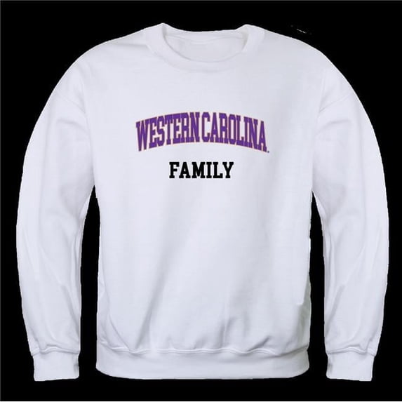 Western Carolina University Catamounts Family Crewneck Sweatshirt, White - 2XL
