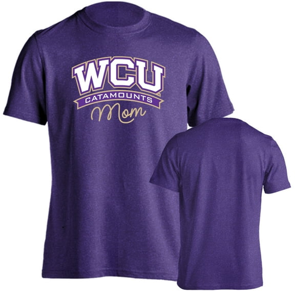 Western Carolina University Catamounts Mom Proud Parent Short Sleeve T-Shirt