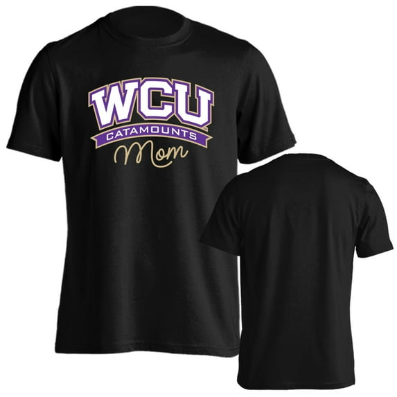 Western Carolina University Catamounts Mom Proud Parent Short Sleeve T-Shirt
