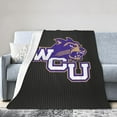 thumbnail image 1 of Western Carolina University Fleece Blanket, Very Soft Microfiber Flannel Blanket for Couch Warm and Cozy for All Seasons, 1 of 6