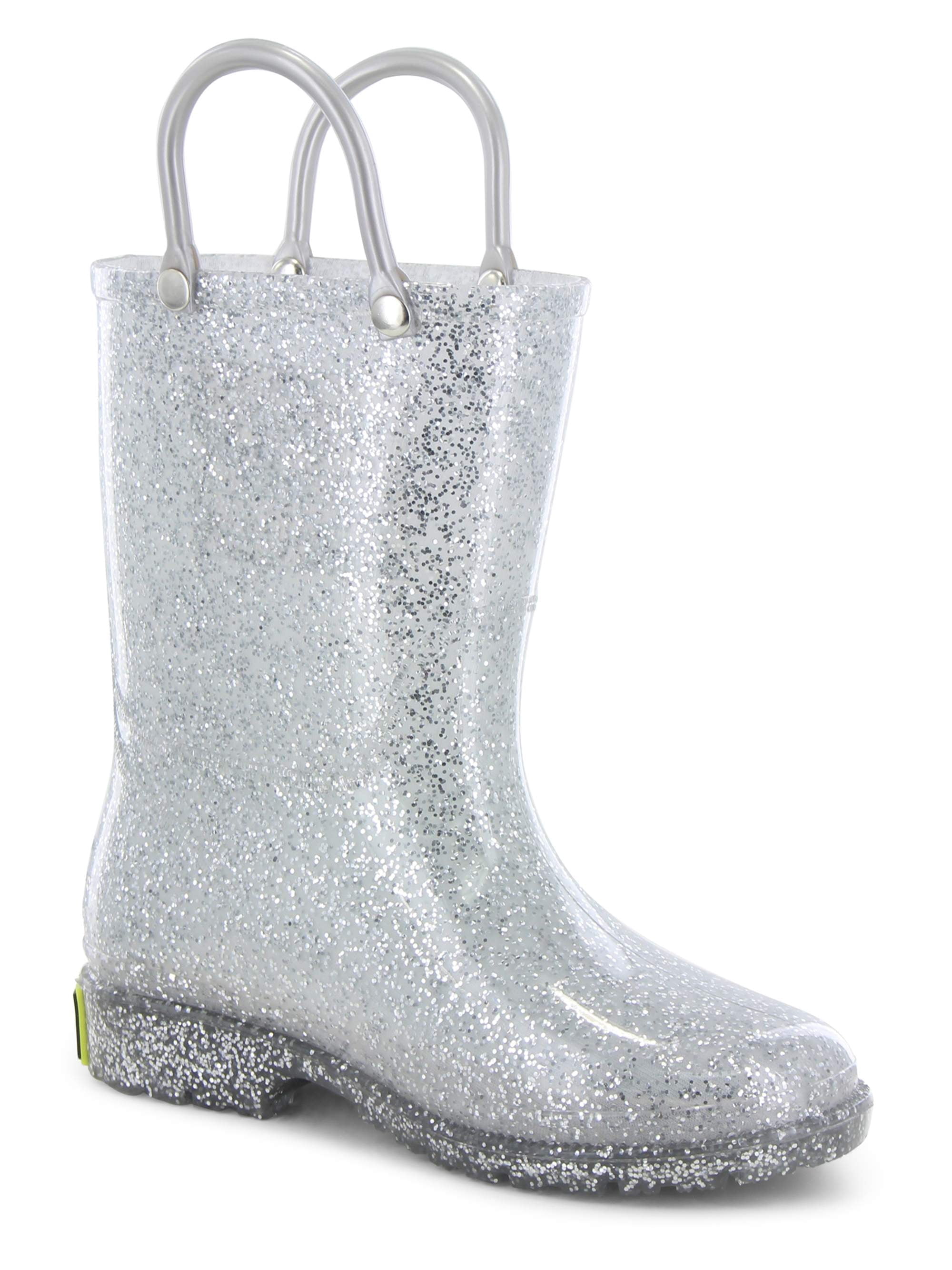 Western Chief Toddler and Little Kids Girls’ Glitter Rain Boots
