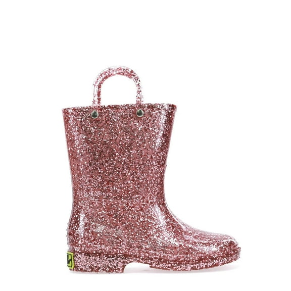 Western Chief Toddler and Little Kids Girls’ Glitter Rain Boots
