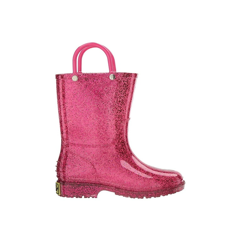 Pink sparkle hotsell boots toddler