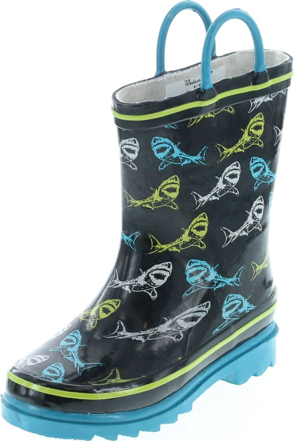 Kids Shark Bite Fashion Rain Boots