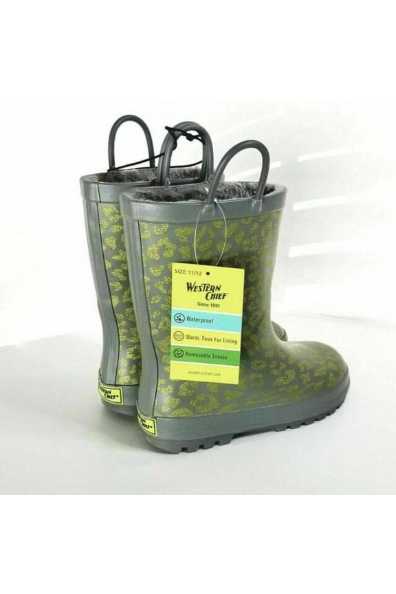 - Leopard Spotted Boots Size 9/10