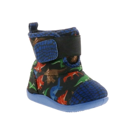 Western Chief Pollywog Dino Infant Boys' (2-5) Snow Boot | 22316597B-BLACK