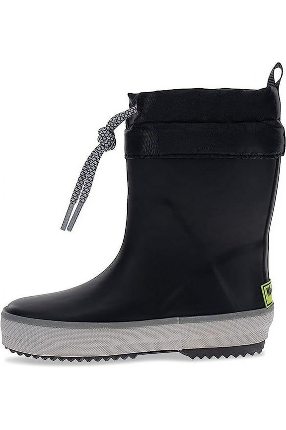 Unisex Kids Waterproof Mid-Calf Rain Boots