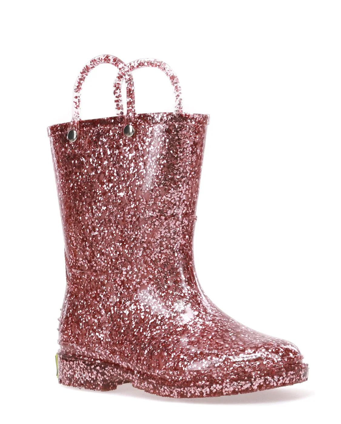 Western Chief Toddler and Little Kids Girls’ Glitter Rain Boots