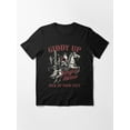 thumbnail image 1 of Western Christmas Giddy Up Jingle Horse Pick Feet Unisex T-Shirt up to Size 5XL, 1 of 2