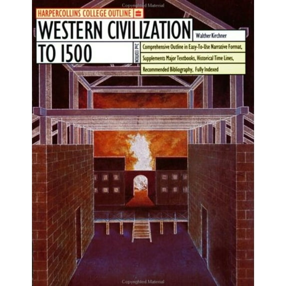 Pre-Owned Western Civilization to 1500 (HarperCollins College Outline) (Paperback) 0064671011 9780064671019