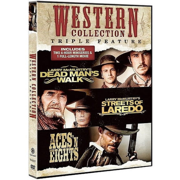 Western Collection Triple Feature: Dead Man's Walk / Streets Of Laredo / Aces 'n' Eights