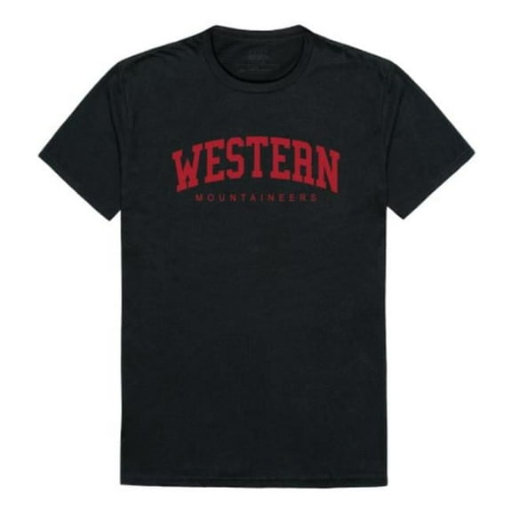 Western Colorado University Mountaineers College T-Shirt, Black - Extra Large