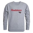 thumbnail image 1 of Western Colorado University Mountaineers Script Crewneck Sweatshirt, Heather Grey - Small, 1 of 1