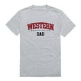 thumbnail image 1 of Western Colorado University Mountaineers Short Sleeve College Dad T-Shirt, Heather Grey - Small, 1 of 1