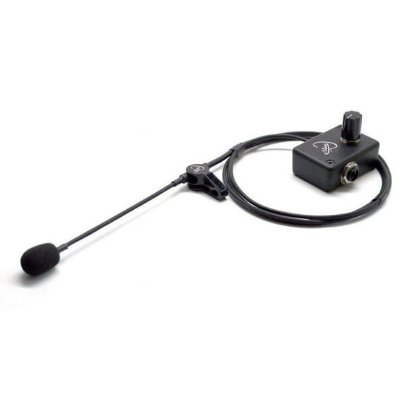 Western Concert Flute Pickup with Flexible Micro-Gooseneck by Myers Pickups