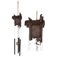 thumbnail image 1 of Western Country Cowboy Rustic Horse Saddle Decorative Wind Chime Garden Accent, 1 of 10