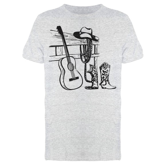 Western Country Music  Tee Men's -Image by Shutterstock