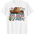 thumbnail image 1 of Western CowHat 100 Days Y'all 100th Day School Teacher T-Shirt TShirt, 1 of 4