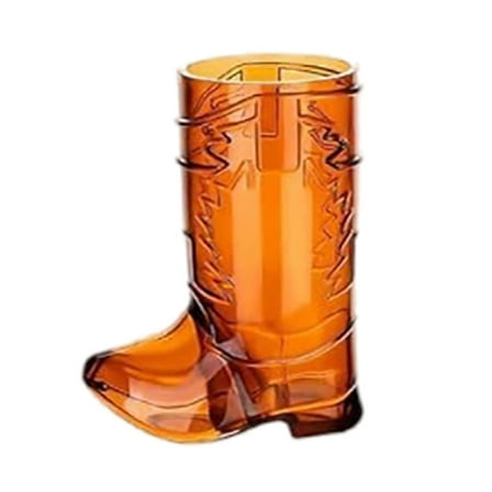 Western Cowboy Boot Shaped Shot Glasses Transparent Mini Cups for Themed Parties Barware Drinkware Unique Novelty