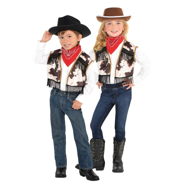 Cowgirl costume with jeans cheap