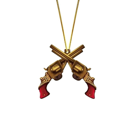 Western Cowboy Christmas Ornaments,Acrylic Hanging Tree Hat Ornament for Xmas Tree, Shelf, and Tabletop Holiday Decor, Perfect for Cowboy Theme Party and Gift