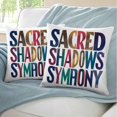 Western Cowboy Ghost Retro Sacred Shadows Symphony Halloween pillows