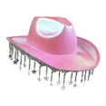thumbnail image 1 of Western Cowboy Hat Party Carnival Rhinestone Tassel Lightweight Cloth for Spring Autumn Performance, 1 of 9