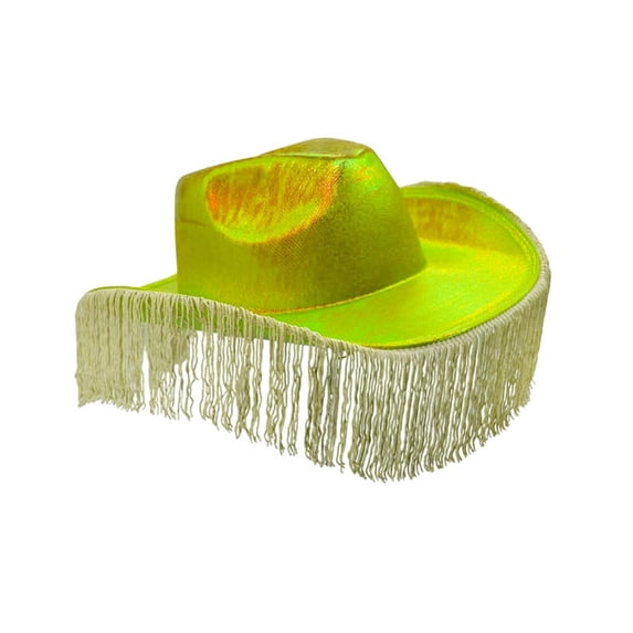 Western Cowboy Hat Shiny Western Cowgirl Hat for Concerts Carnival Role