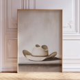 Rustic Ranch Home Ideas Western Cowboy Hat Wall Art Print, Rustic Ranch Fashion Illustration ...
