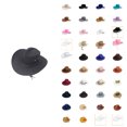 thumbnail image 1 of Western Cowboy Hat for Men Women Black Cowboy Country Unisex Halloween Classic Roll Up Fedora Hat, 1 of 5