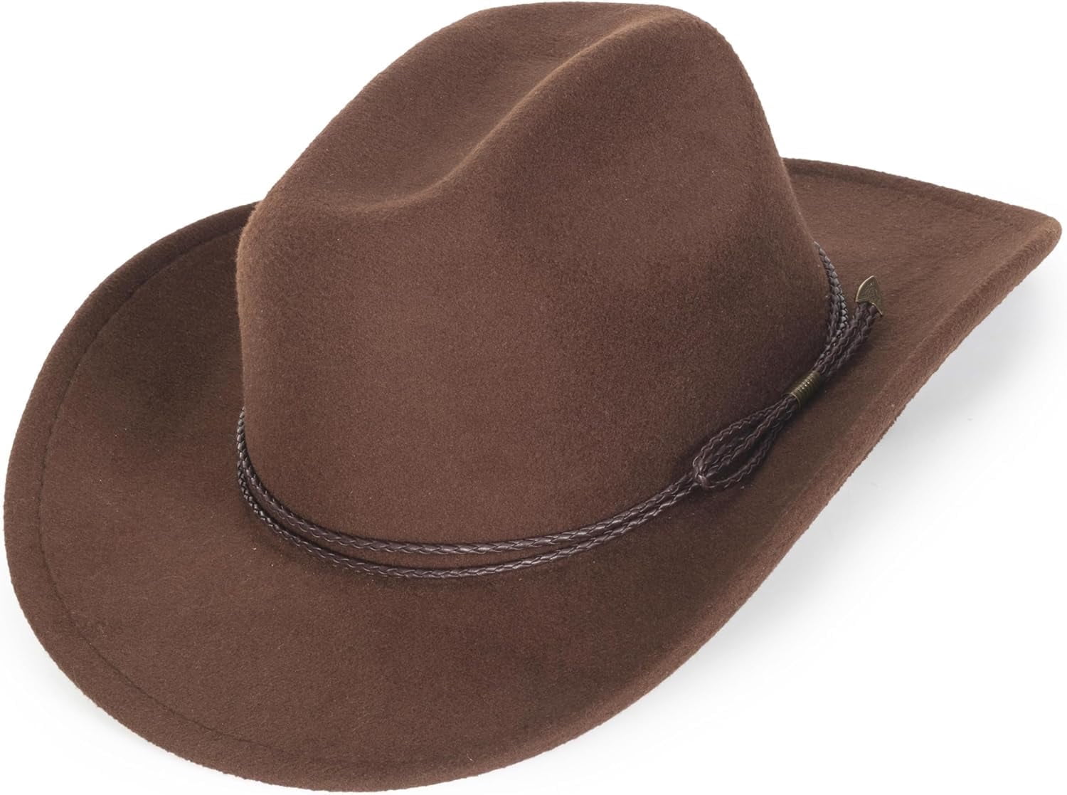 DOVACKA Western Cowboy Hat for Men Women Classic Fedora Hat  display picture 1