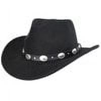 Western Cowboy Hat for Men Women Classic Roll Up Fedora Hat 