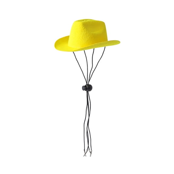 Western Cowboy Pet Hat for Cats and Dogs - Adjustable and Stylish