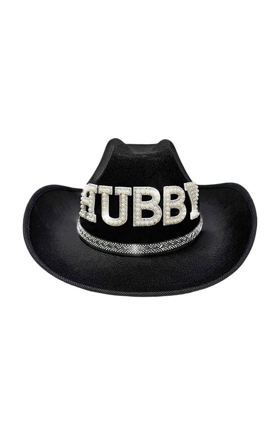 Western Cowboy Style Hat with Lettering Design Suitable for Party Stage Performances Adult Party Hats And Noise Makers