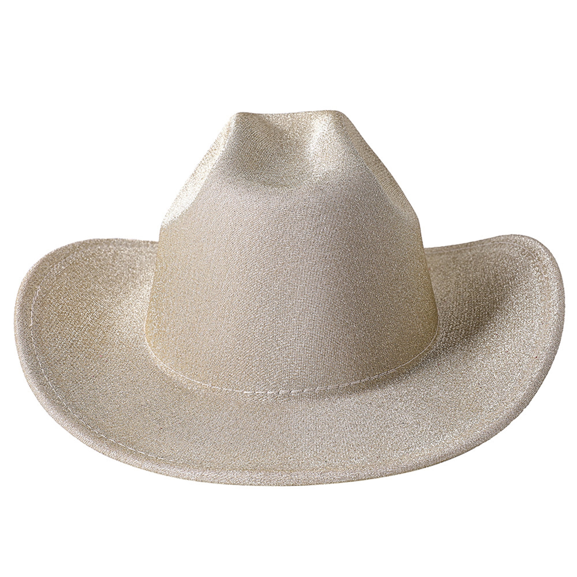 Sparkly Sequin Cowboy Hat Wide Brim Felt Cowboy Hat Disco Party Music Hat Keilin Star Studded Rhinestone Cowgirl Hat Disco Cowboy Hat  main image 4