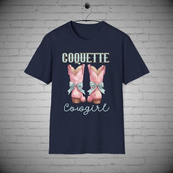 Western Cowgirl Coquette T-Shirt, Country Girl tee, Country Gift