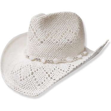 Genuine Leather Cowboy Hat - Handcrafted Western Hat With Shapeable Brim For Men & Women