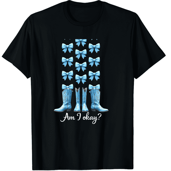 Western Cowgirl Lainey First Name Personalized Graphic Black T-Shirt for Men and Women