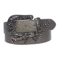 thumbnail image 1 of Western Cowgirl Rhinestone Studded Leather Belt, 1 of 2