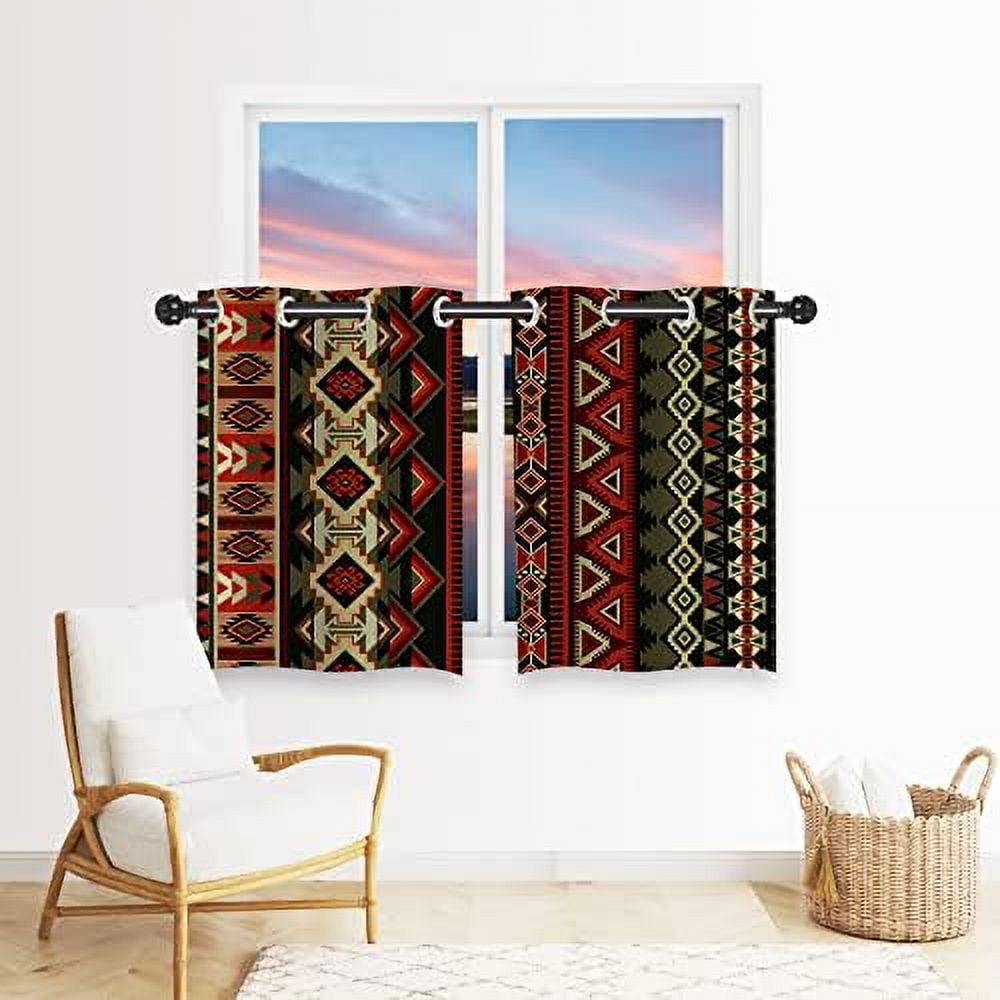 Western Curtains American West Wooden Barn Rustic Vintage Leather Hat