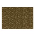 thumbnail image 1 of Western Cutting Board, Horse Shoe Motif Vintage Pattern with Star Barn Lucky Symbol Illustration, Decorative Tempered Glass Cutting and Serving Board, Small Size, Pale Yellow Brown, by Ambesonne, 1 of 1