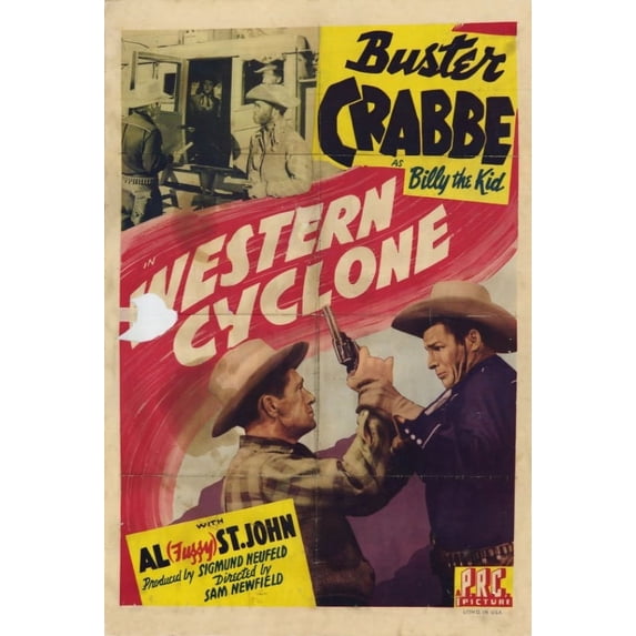Western Cyclone Movie Poster (11 x 17)