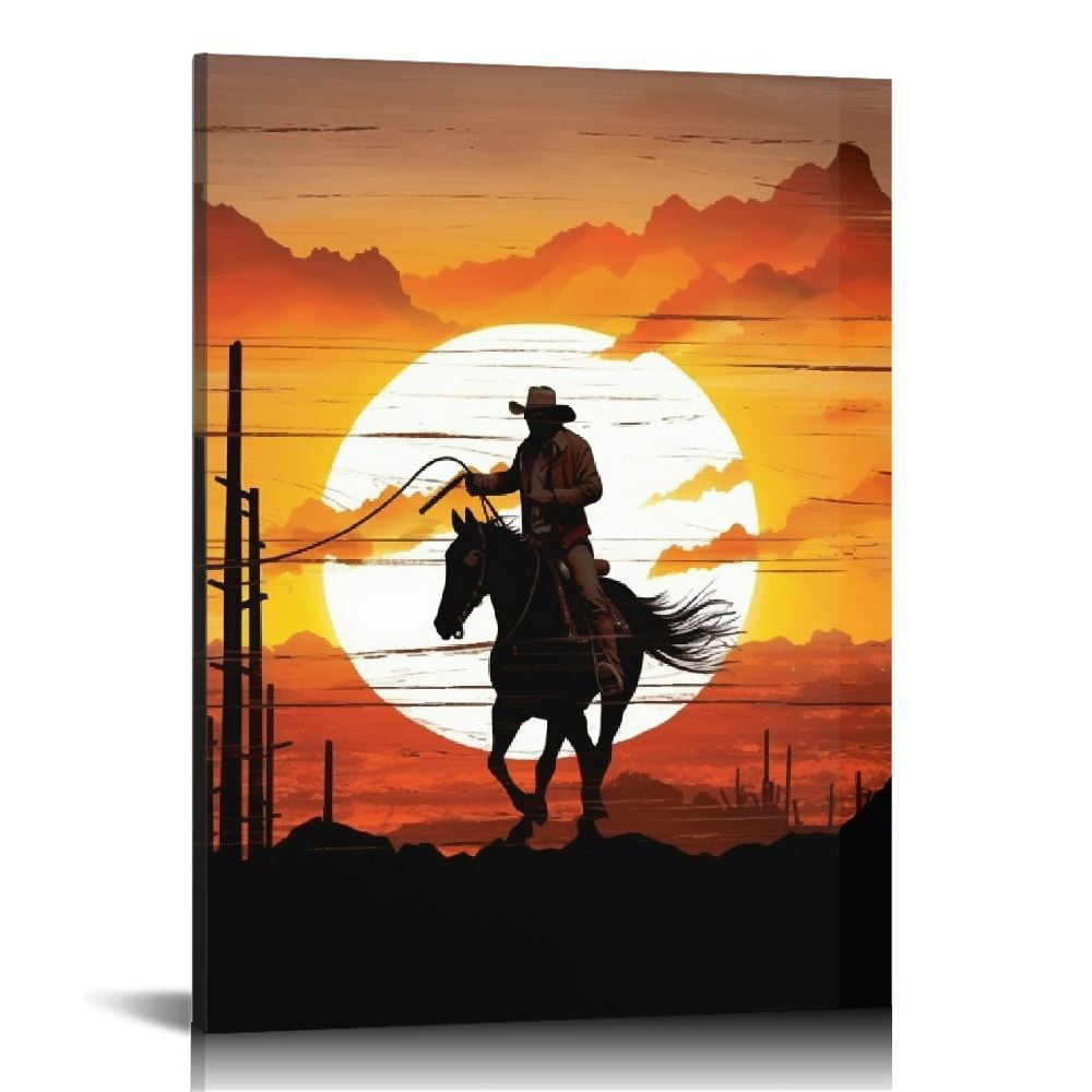 Western Decor Western Wall Art Cowboy Wall Decor Ranch Decor