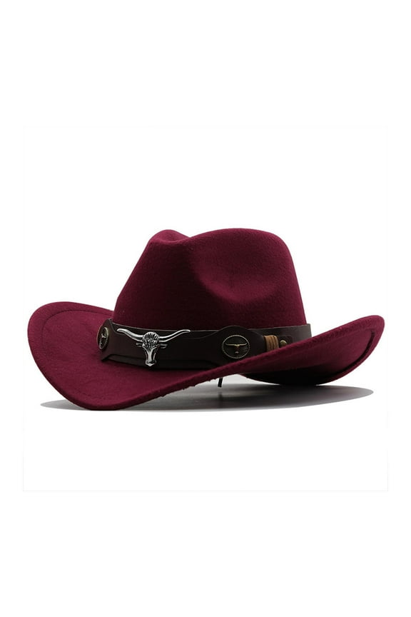 Western Denim Curved Top Hat Woolen Big Brimmed Hat Style British Jazz Hat Space Cowboy Mens Hat Cowboy Hat 7 1/4 Boot Jewelry for Womens Cowboy Boots Cow Print Cowboy Hat Luck of The Irish Cap Ladies