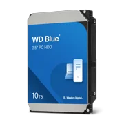 Western Digital 10TB WD Blue PC Desktop SATA HDD, 3.5" Internal Hard Drive HDD, 7200 RPM, 512MB Cache, CMR - WD100EAGZ