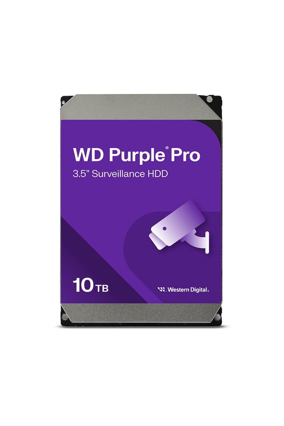 WD Purple Pro 10 TB Hard Drive Internal WD102PURPSP
