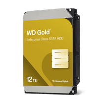 Western Digital 12TB WD Gold Enterprise Class SATA HDD, 3.5" Internal Hard Drive HDD, 7200 RPM, 512MB Cache, CMR - WD122KRYZ