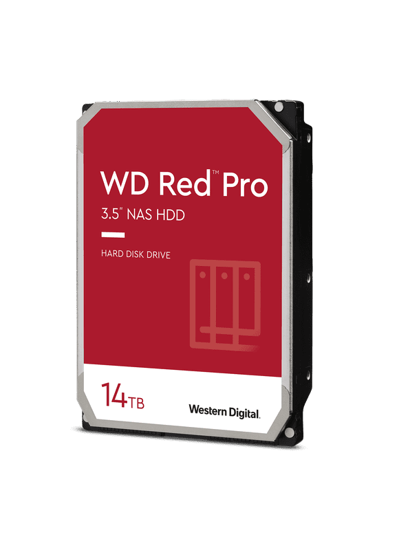 Western Digital 14TB WD Red Pro NAS Internal Hard Drive, 512MB Cache - WD141KFGX