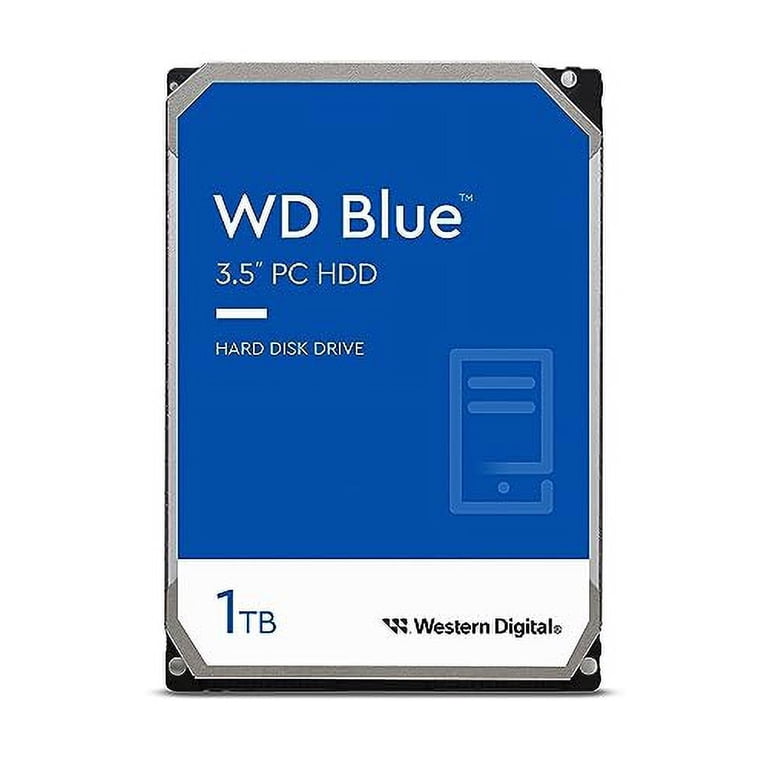 Western Digital, 1TB WD Blue PC Internal Hard Drive HDD, 7200 RPM
